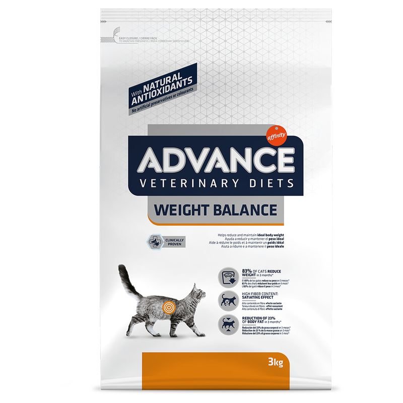 Zooplus Advance Veterinary Diets Weight Balance Crocchette gatto Nuovo