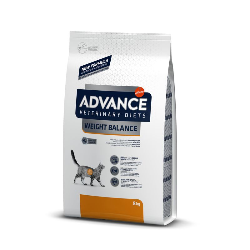 Zooplus Advance Veterinary Diets Weight Balance Crocchette gatto Nuovo