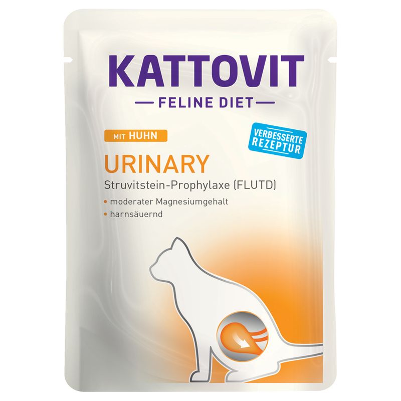 Zooplus Kattovit Urinary Buste 12 x 85 g Alimento umido assortito per gatti Promozione