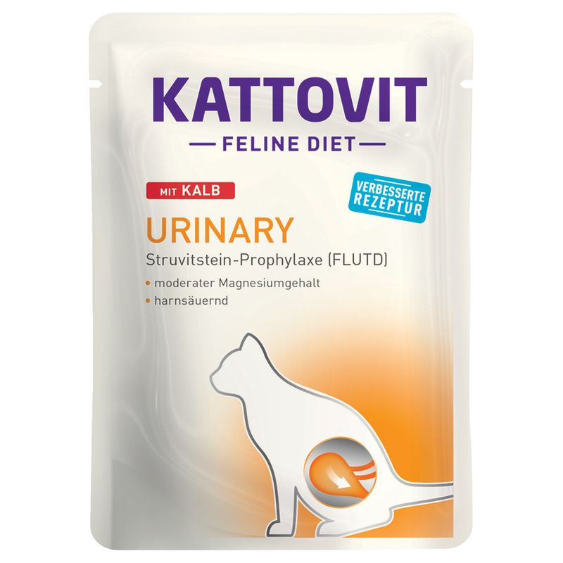 Zooplus Kattovit Urinary Buste 12 x 85 g Alimento umido assortito per gatti Promozione