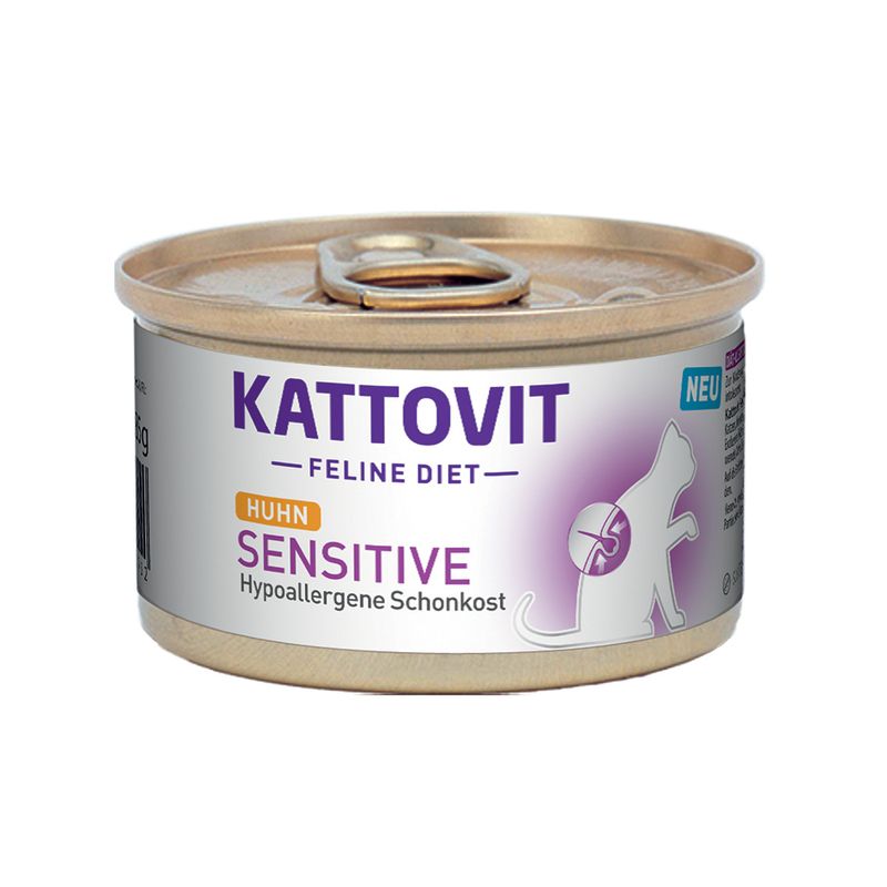 Zooplus Kattovit Sensitive Ipoallergenico 6 x 85 g Alimento umido per gatti Spedizione Gratuita