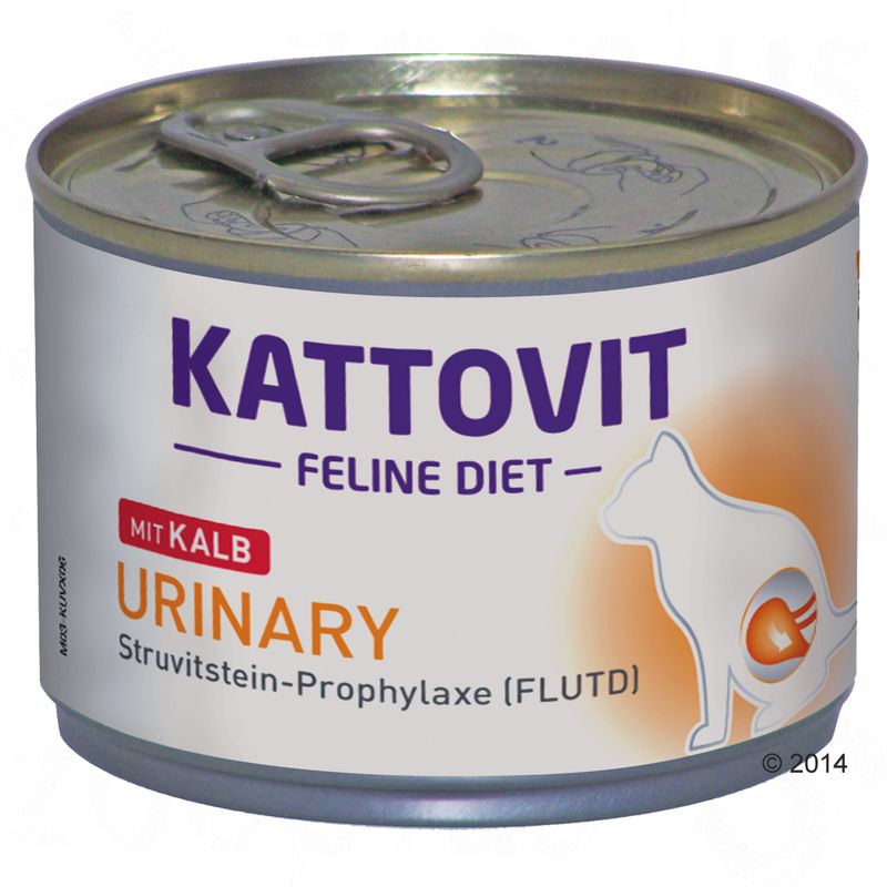 Zooplus Kattovit Urinary Calcoli Struvite 12 x 185 g Alimento umido per gatti Pezzi Unici