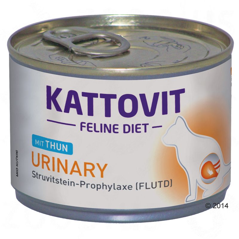Zooplus Kattovit Urinary Calcoli Struvite 12 x 185 g Alimento umido per gatti Pezzi Unici