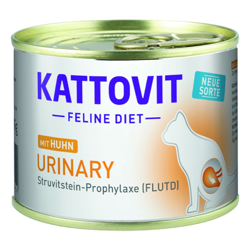 Zooplus Kattovit Urinary Calcoli Struvite 12 x 185 g Alimento umido per gatti Pezzi Unici