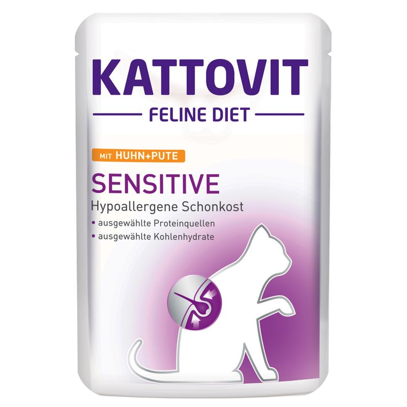 Zooplus Kattovit Sensitive Buste 6 x 85 g Alimento umido per gatti