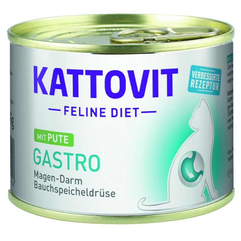 Zooplus Kattovit Gastro 12 x 185 g Alimento umido per gatti Shopping Online