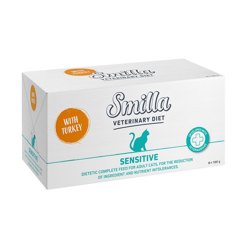Zooplus Smilla Veterinary Diet Sensitive Tacchino umido per gatto Convenienza