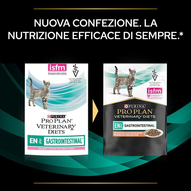 Zooplus Purina Pro Plan Veterinary Diets Feline EN ST/OX Gastrointestinal Salmone Offerte