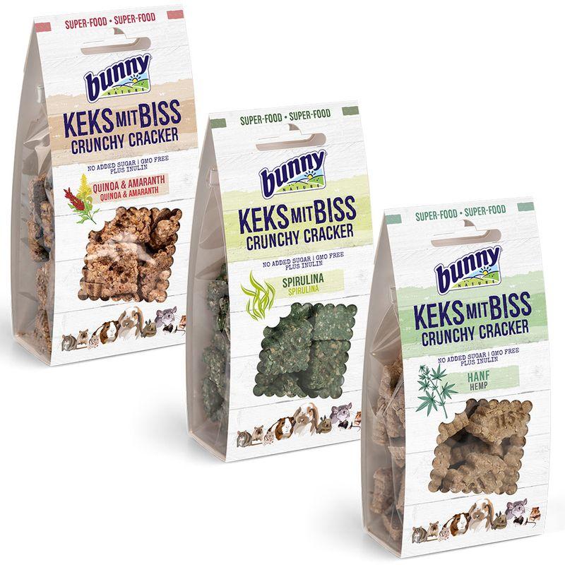 Zooplus Bunny CRUNCHY Cracker Superfood per roditori