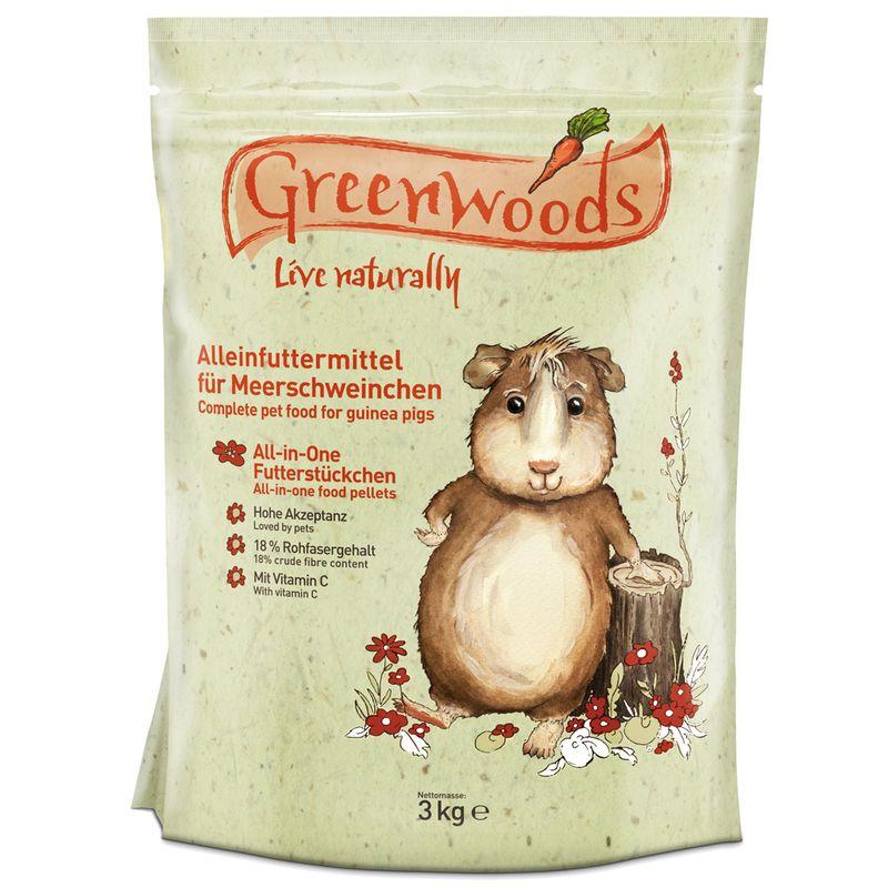 Zooplus Greenwoods Mangime per porcellini d'India