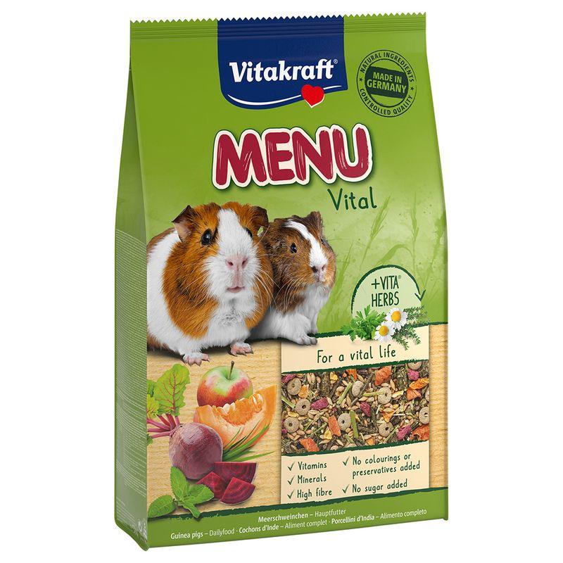 Zooplus Vitakraft Menù Vital Mangime per porcellini d'India