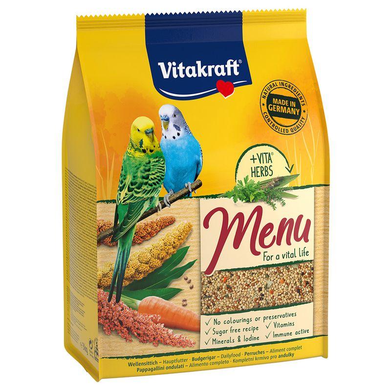Zooplus Vitakraft Menù Pappagallini Mangime per uccelli