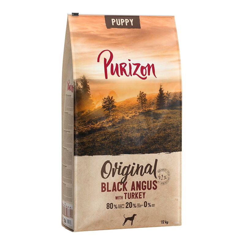 Zooplus Purizon Puppy Black Angus con Tacchino Crocchette per cane