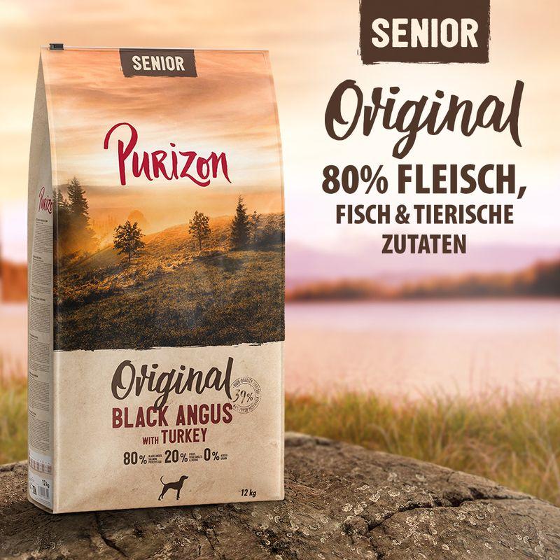 Zooplus Purizon Senior Black Angus con Tacchino Crocchette per cane Offerta San Valentino