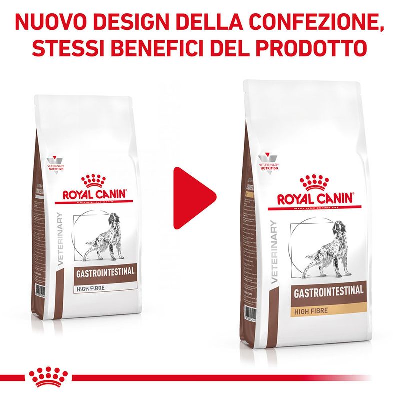 Zooplus Royal Canin Gastrointestinal High Fibre Veterinary Crocchette cane Bestseller