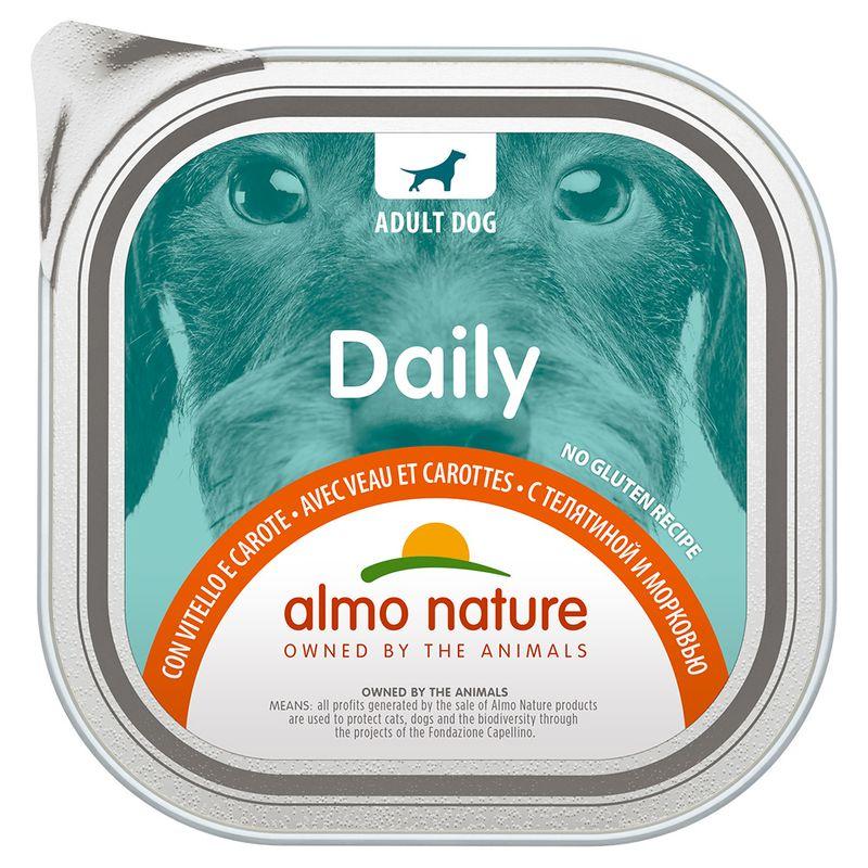 Zooplus Almo Nature Daily 9 x 300 g Alimento umido per cane Limitato a 3 giorni