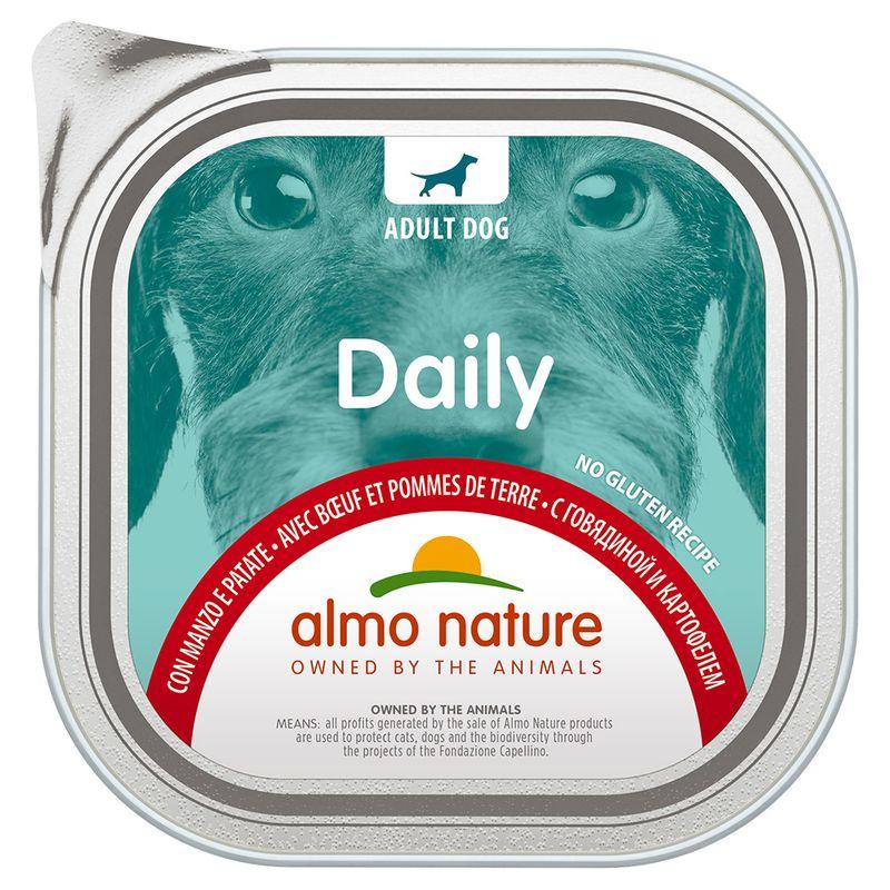Zooplus Almo Nature Daily 9 x 300 g Alimento umido per cane Limitato a 3 giorni