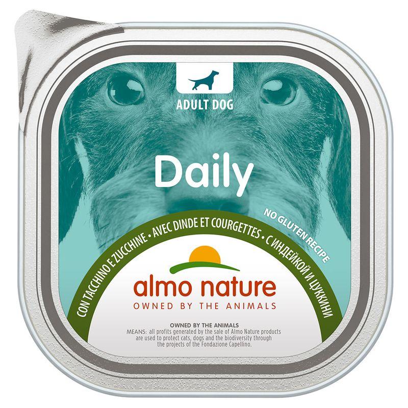 Zooplus Almo Nature Daily 9 x 300 g Alimento umido per cane Limitato a 3 giorni