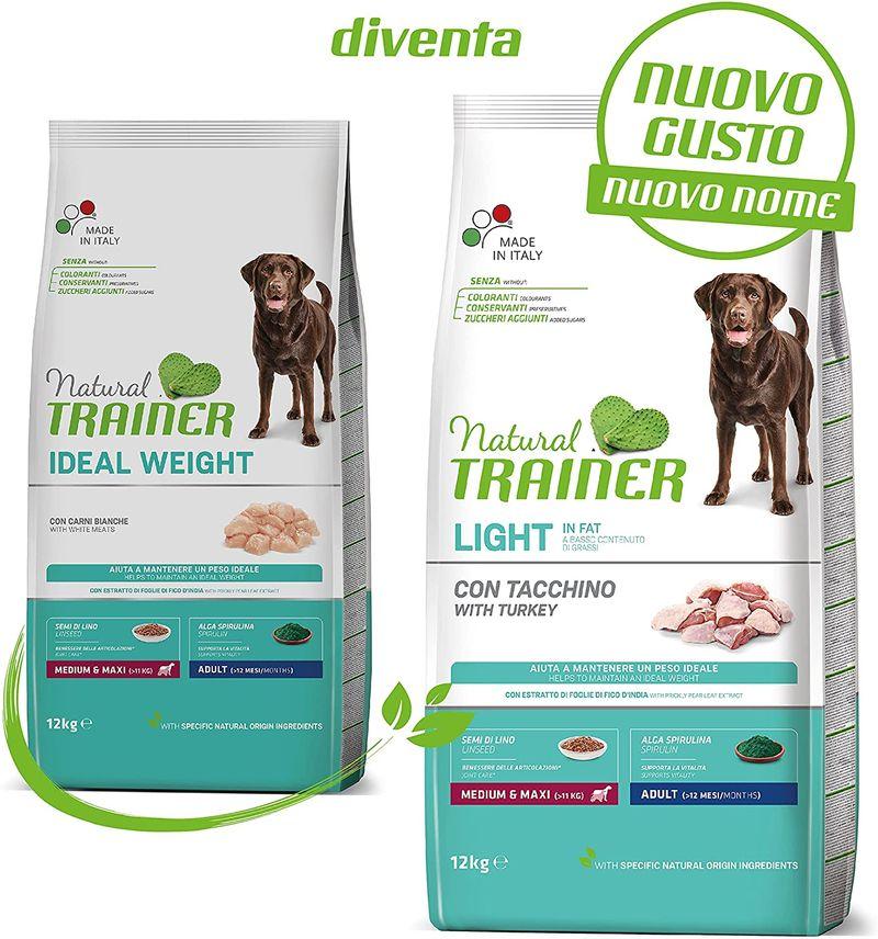 Zooplus Natural Trainer Light in Fat Medium/Maxi Adult con Tacchino Soddisfazione Garantita