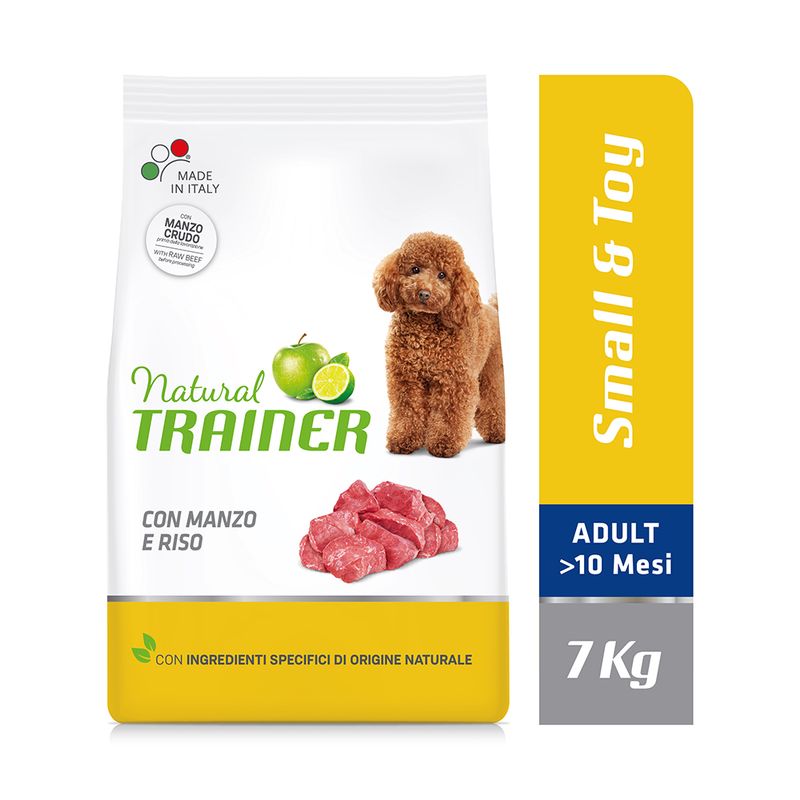 Zooplus Natural Trainer Adult Small & Toy con Manzo & Riso Acquista Ora