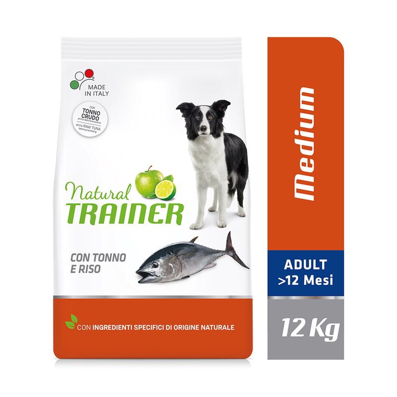 Zooplus Natural Trainer Medium Adult con Tonno & Riso crocchette cani Fino Al -60%