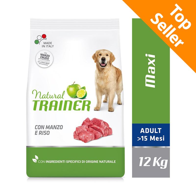 Zooplus Natural Trainer Maxi Adult con Manzo & Riso Shopping Online