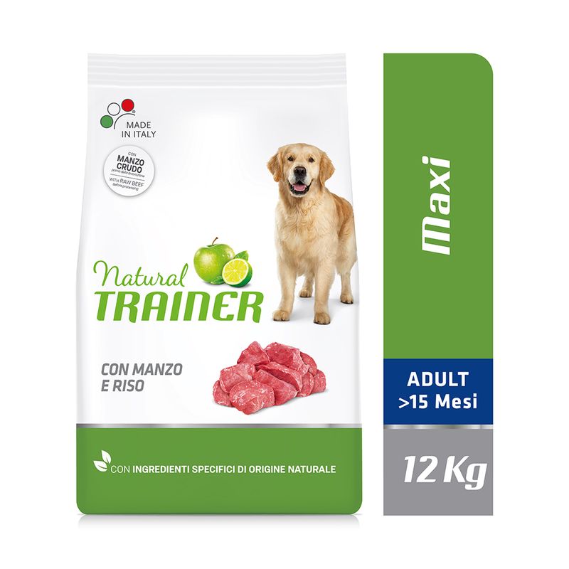 Zooplus Natural Trainer Maxi Adult con Manzo & Riso Shopping Online