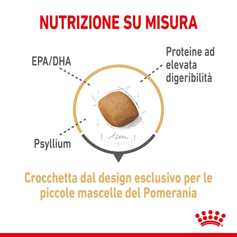 Zooplus Royal Canin Volpino di Pomerania (Pomeranian) Adult Crocchette Sottocosto