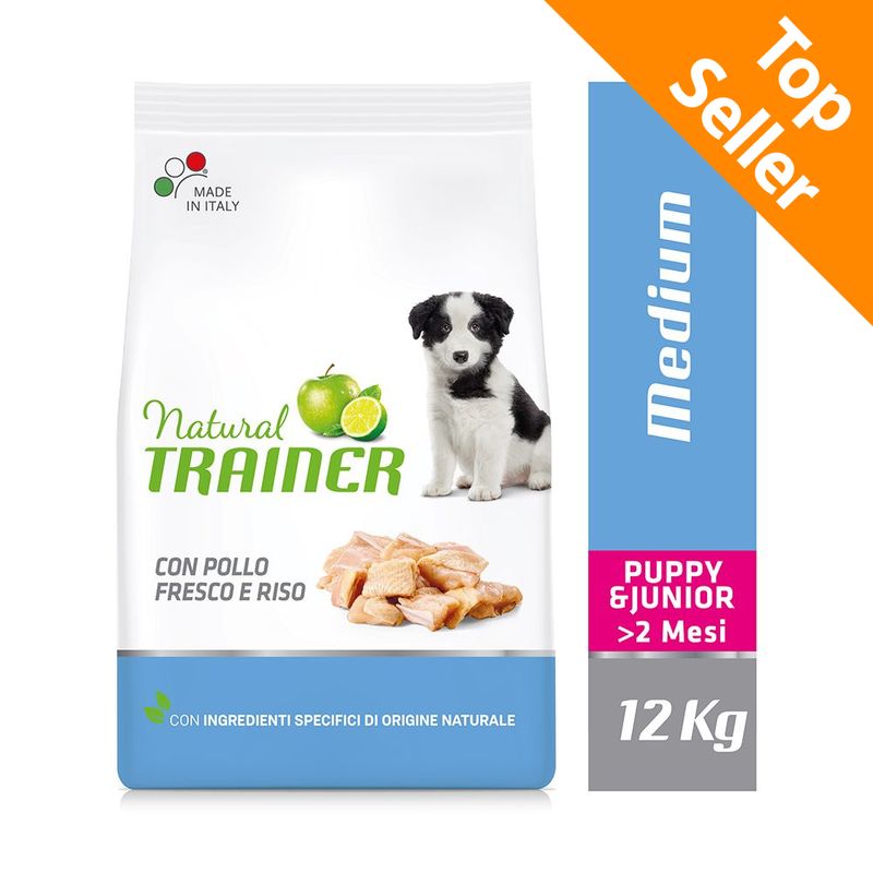 Zooplus Natural Trainer Medium Puppy & Junior con Pollo fresco