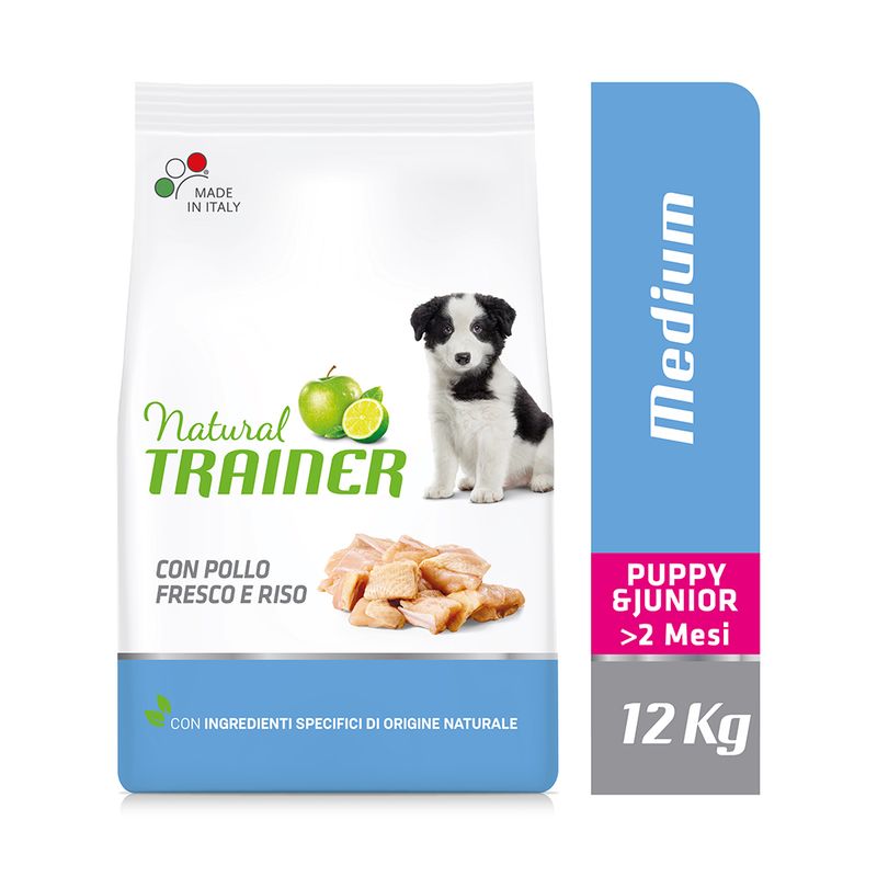 Zooplus Natural Trainer Medium Puppy & Junior con Pollo fresco Convenienza