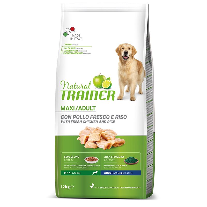 Zooplus Natural Trainer Maxi Adult con Pollo fresco & Riso Sconto