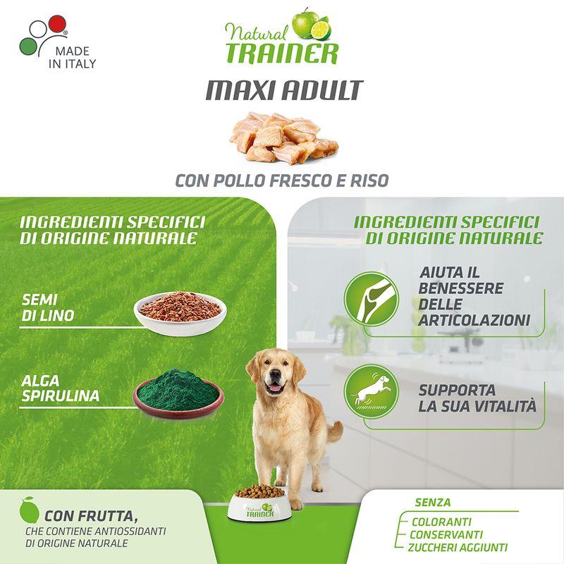 Zooplus Natural Trainer Maxi Adult con Pollo fresco & Riso Sconto