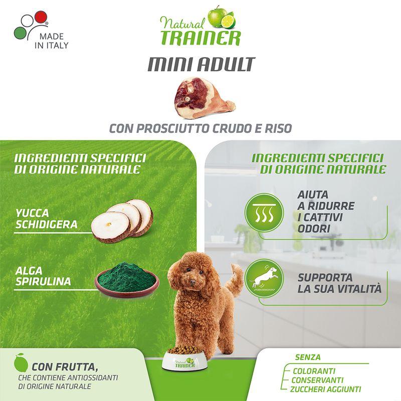 Zooplus Natural Trainer Adult Small & Toy Prosciutto Crudo & Riso In Vendita
