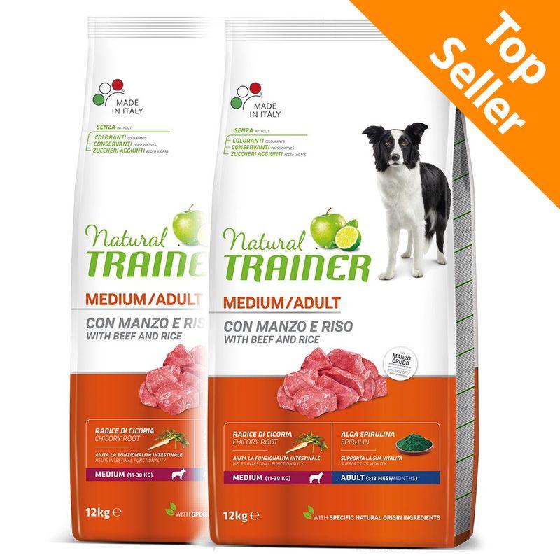 Zooplus Multipack risparmio 2 x 12 kg Natural Trainer Medium & Maxi Saldi