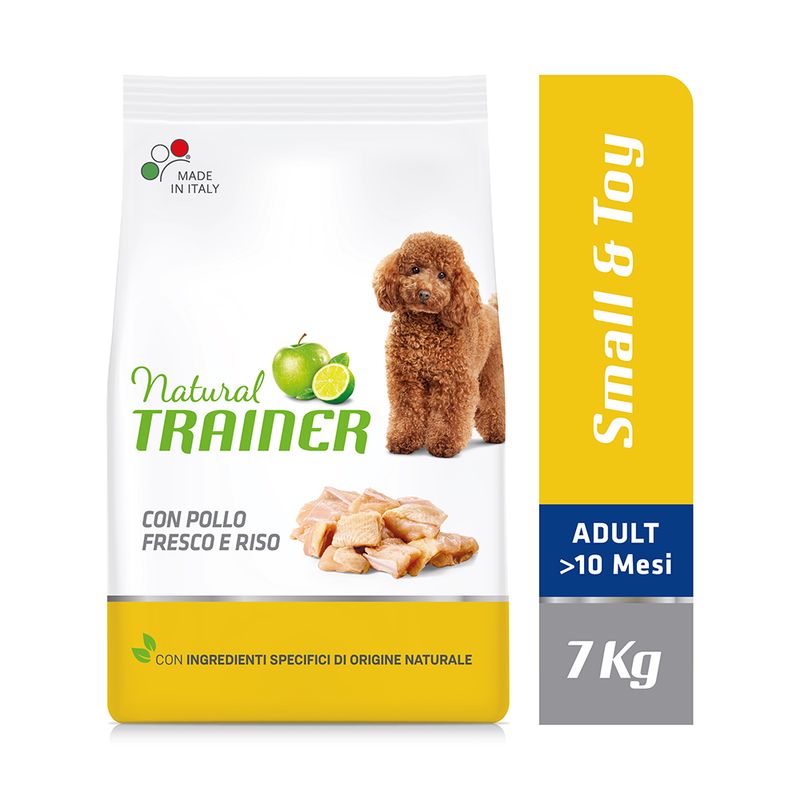 Zooplus Natural Trainer Adult Small & Toy con Pollo fresco & Riso Offerte