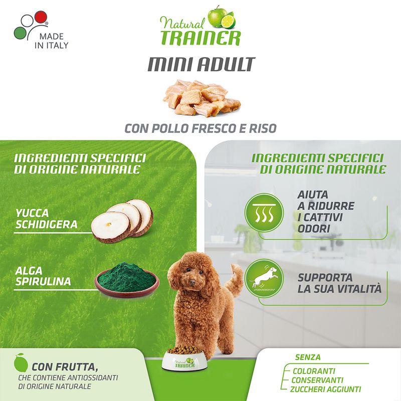 Zooplus Natural Trainer Adult Small & Toy con Pollo fresco & Riso Offerte