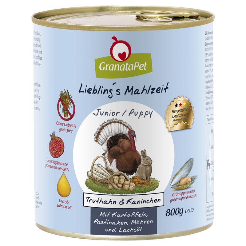 Zooplus GranataPet 6 x 800 g Alimento umido per cane Vendita Calda