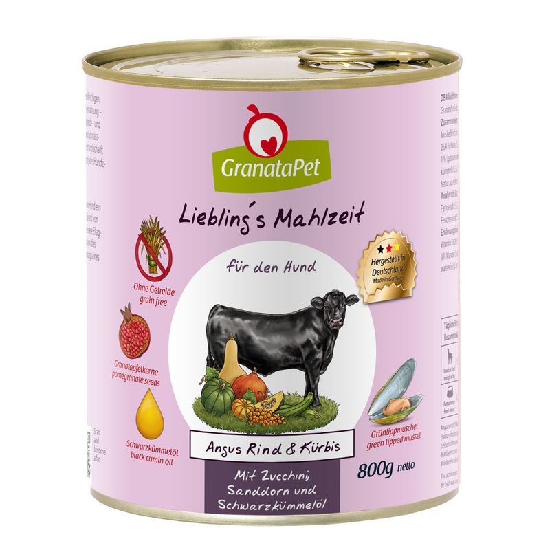 Zooplus GranataPet 6 x 800 g Alimento umido per cane Vendita Calda