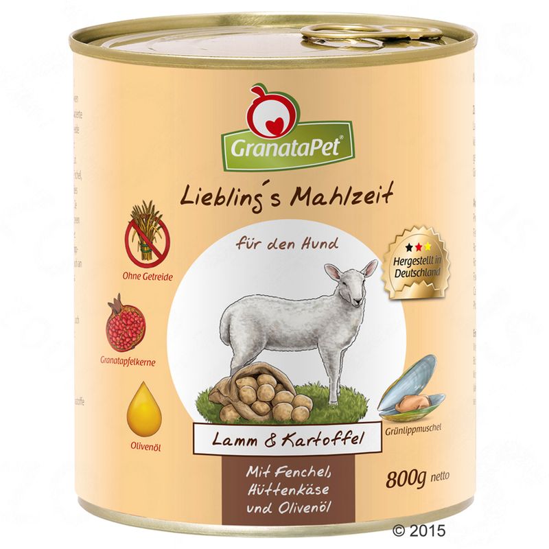 Zooplus GranataPet 24 x 800 g Alimento umido per cane Saldi Di Fabbrica