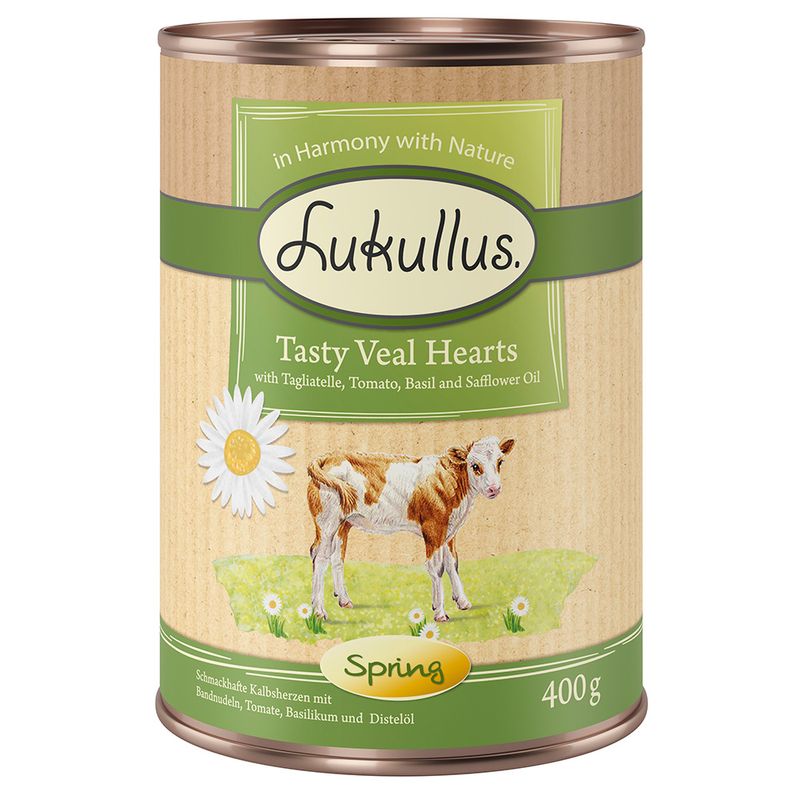 Zooplus 20 + 4 gratis 24 x 400 g Lukullus Umido per cani Offerta Giorno del Papà
