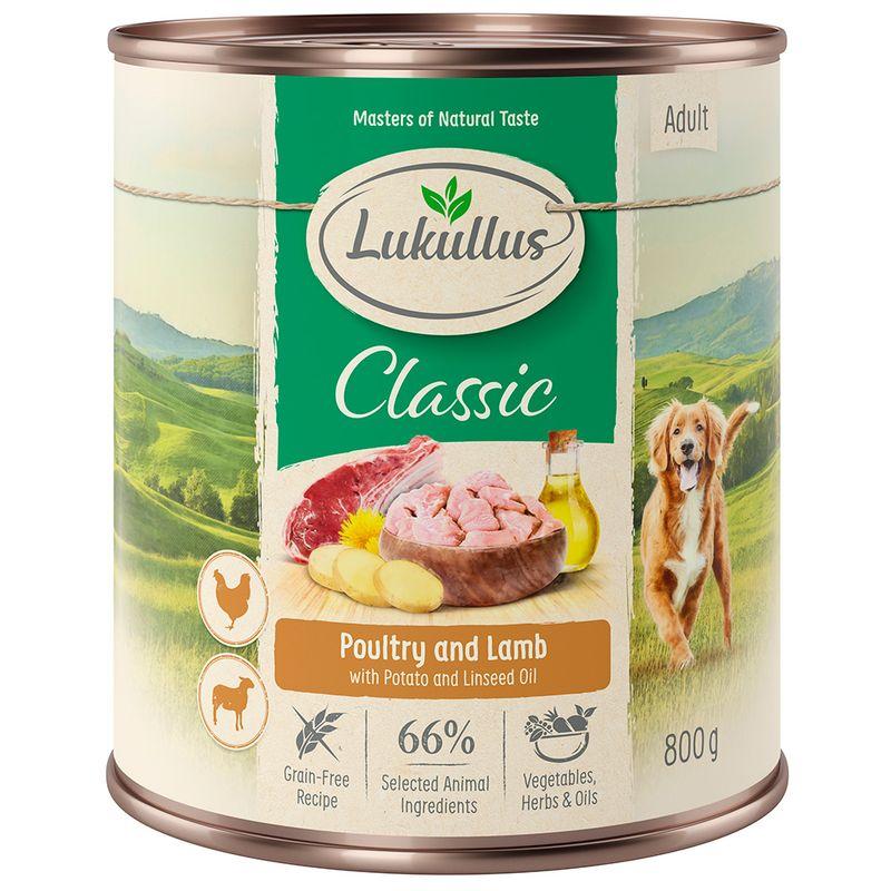 Zooplus Lukullus 24 x 800 g Umido cane Offerta San Valentino