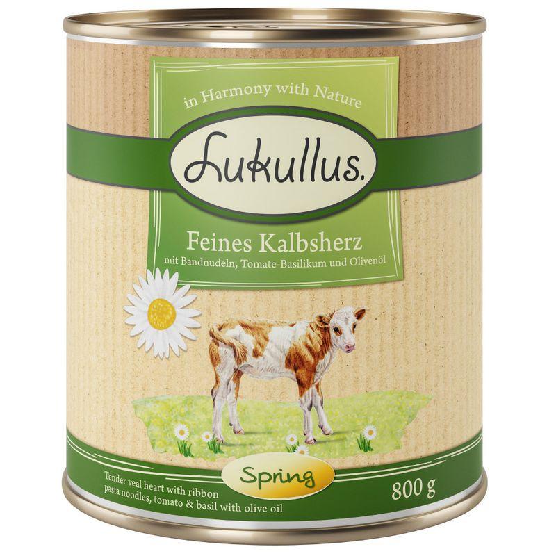 Zooplus Lukullus 24 x 800 g Umido cane Offerta San Valentino