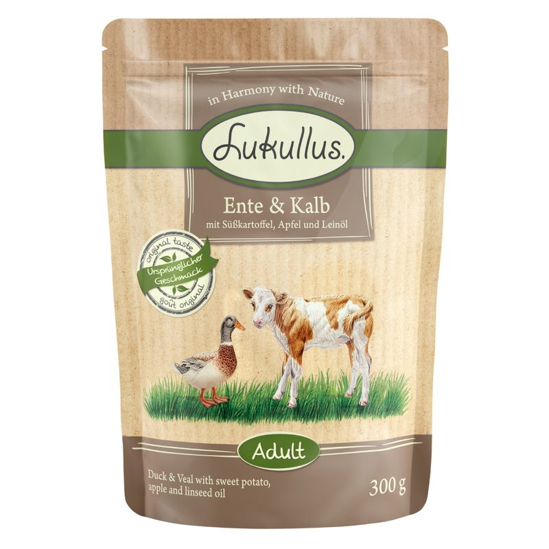Zooplus Lukullus in buste senza cereali 6 x 300 g