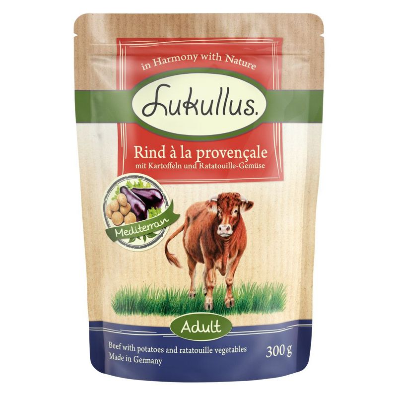 Zooplus Lukullus in buste senza cereali 6 x 300 g Offerte esclusive