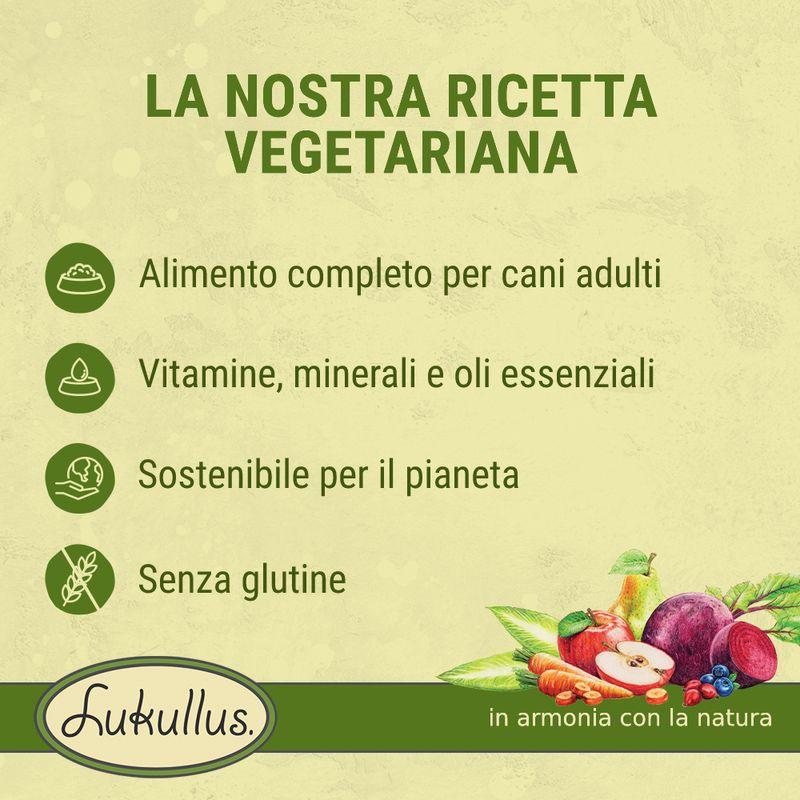 Zooplus Lukullus Veggie 6 x 400 g Umido cane Liquidazione