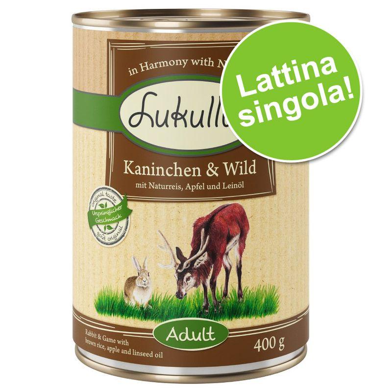 Zooplus Lukullus Adult 1 x 400 g Alimento umido per cani