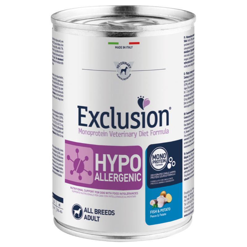Zooplus Exclusion Diet Hypoallergenic 6 x 400 g Rilascio limitato