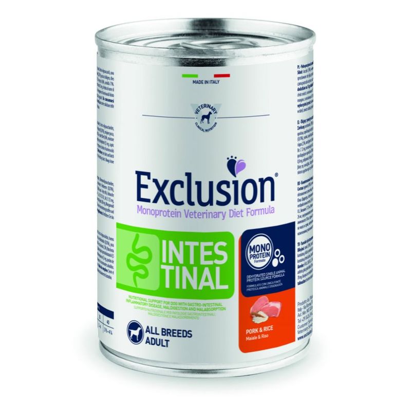 Zooplus Exclusion Diet Intestinal 1 x 400 g Alimento umido per cani ACQUISTA ORA