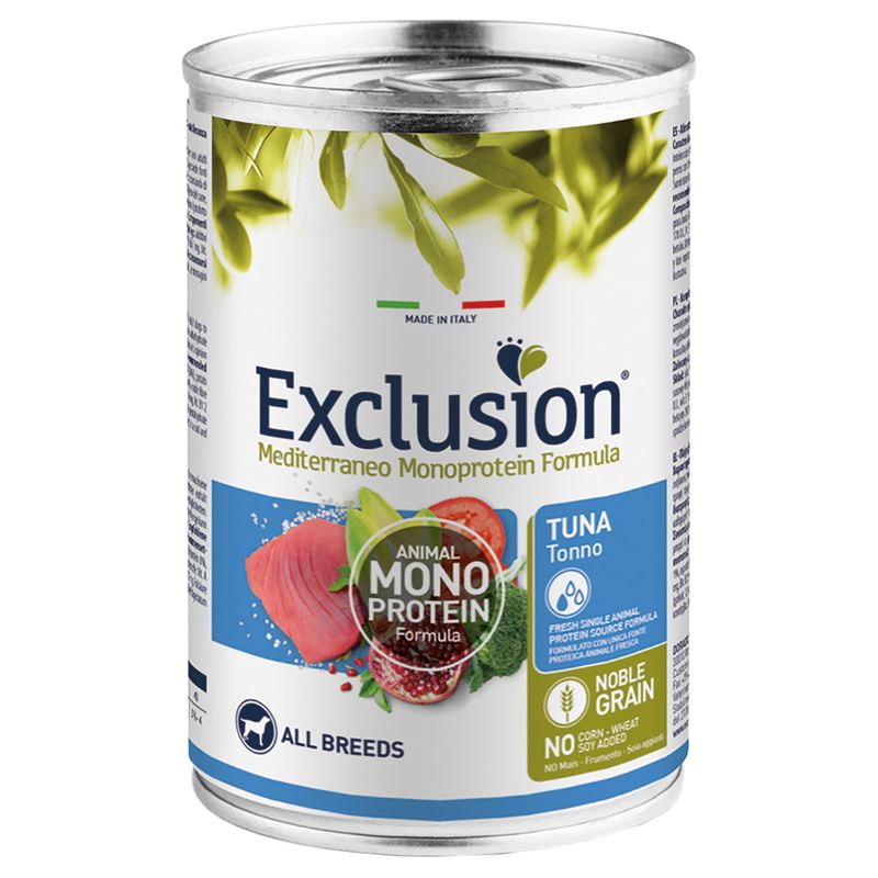 Zooplus Exclusion Mediterraneo Adult 6 x 400 g Promozione temporanea