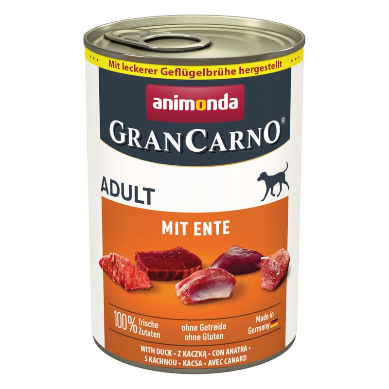 Zooplus animonda GranCarno Original Adult 6 x 400 g Umido per cane Trasporto libero internazionale